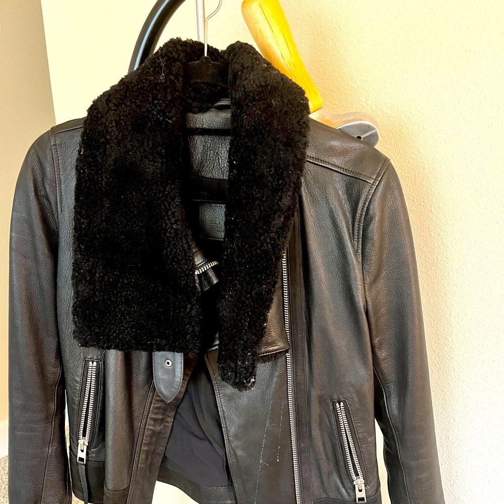 AllSaints leather jacket